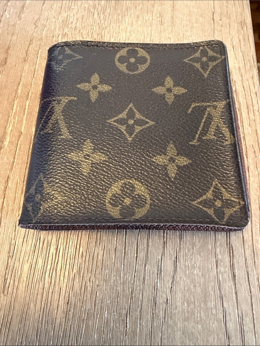 Louis Vuitton Monogram Canvas Bi-Fold Card & Key Holder - Brown/Gold
